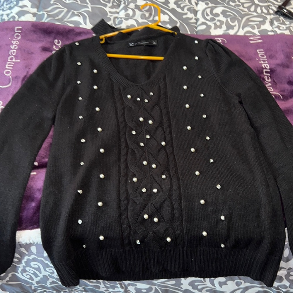 Black sweater